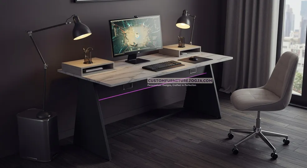 Jasa Pembuatan Meja Gaming Jogja